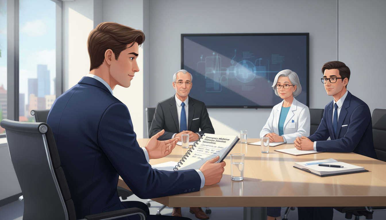 Residency applicant asking thoughtful questions during residency interview - EM IM combined for Questions to Ask Programs in