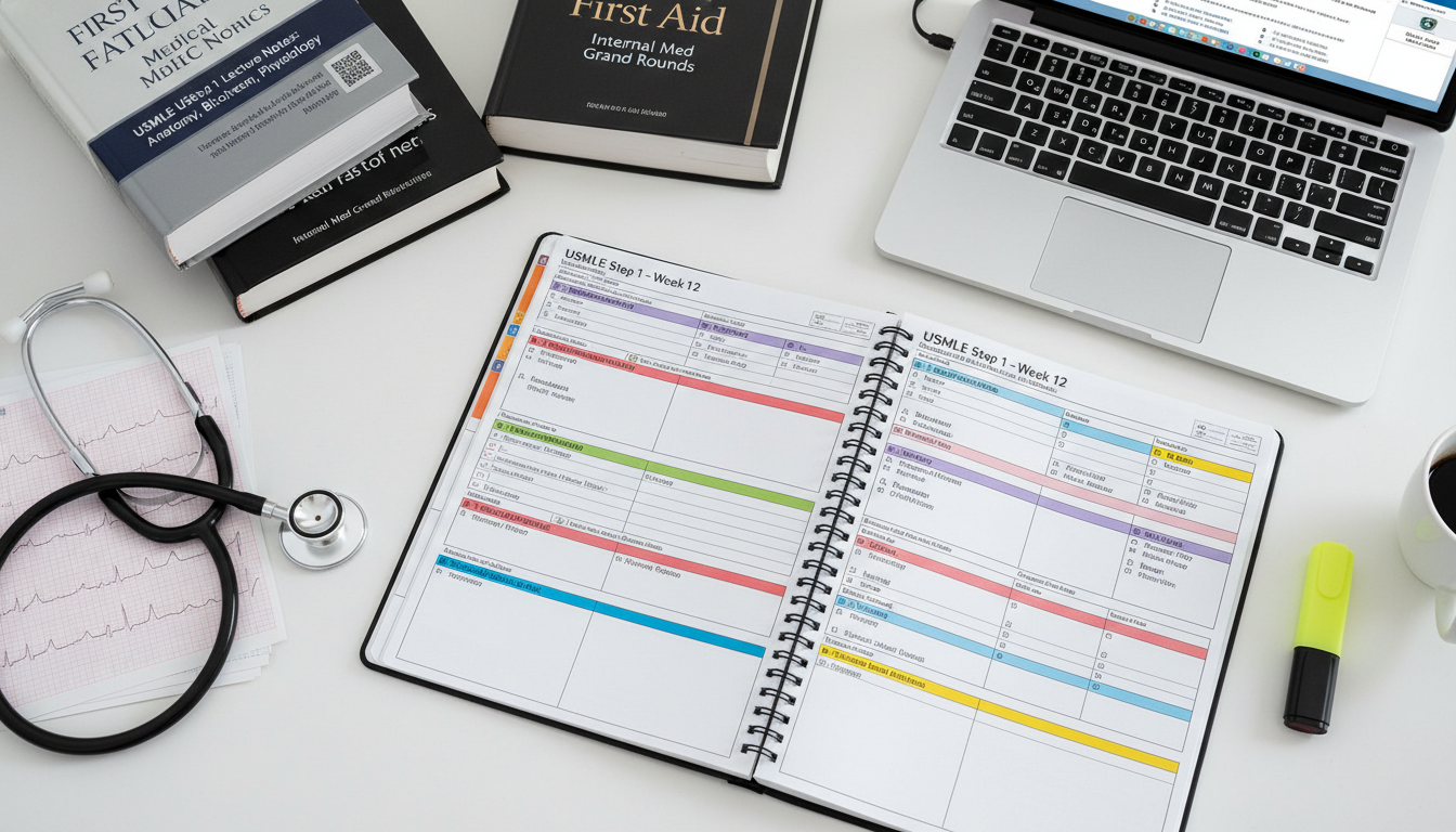 Step 1 study plan and schedule for EM IM combined residency goals - EM IM combined for USMLE Step 1 Preparation in Emergency