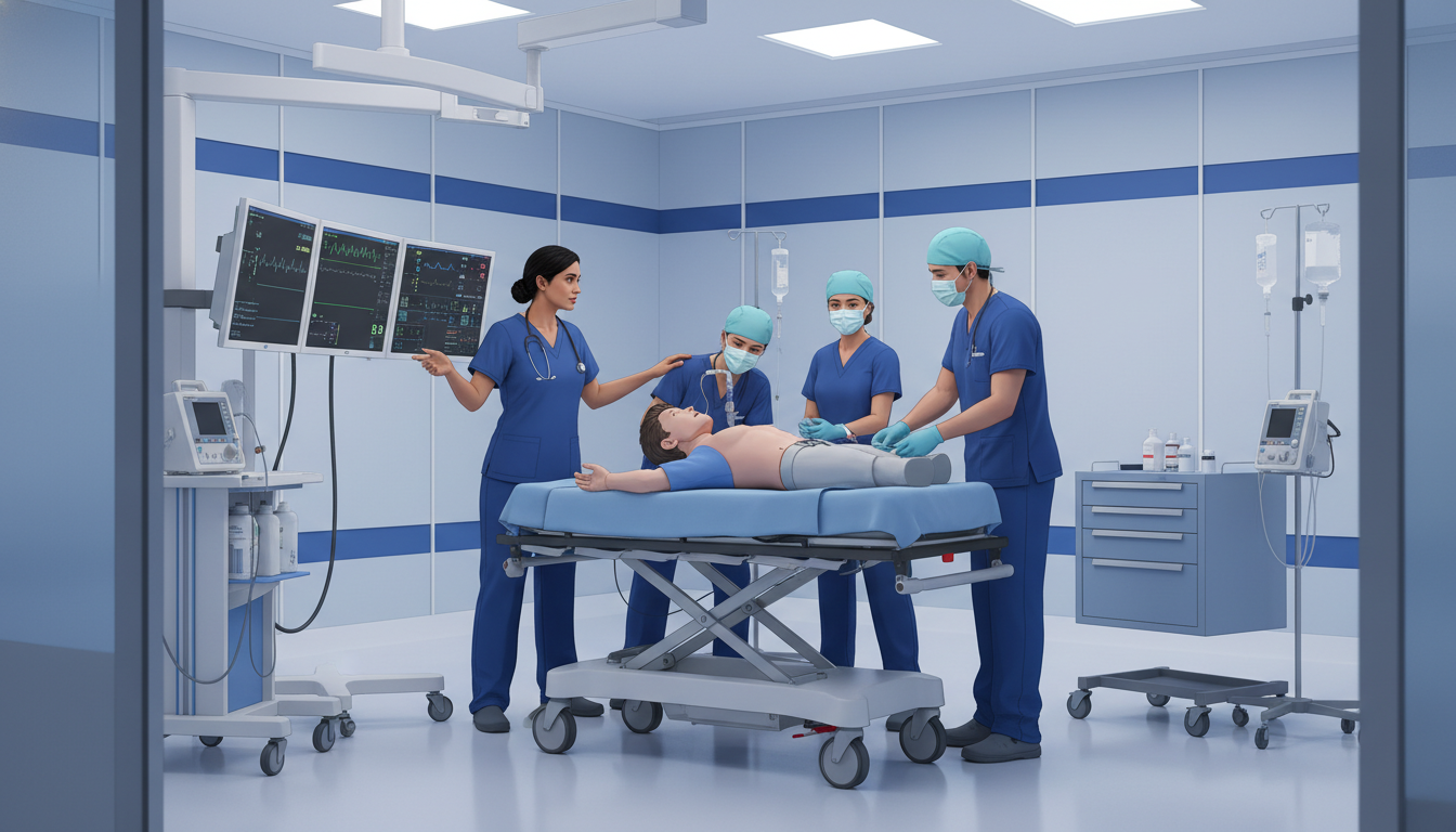 Emergency department team working together during a resuscitation Emergency department team working together during a resuscitation - emergency medicine residency for Failed Match Recovery in