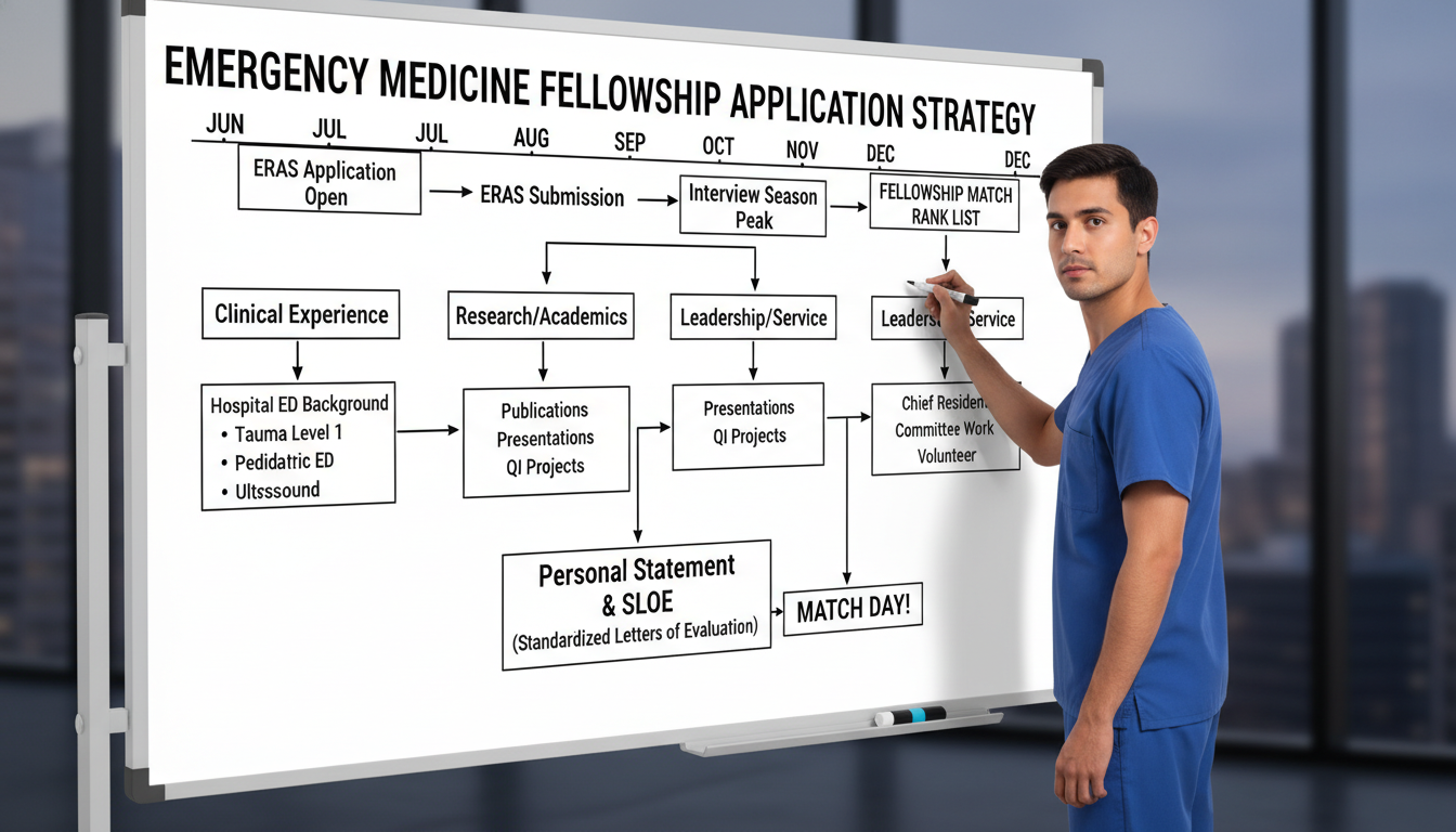 Emergency medicine resident mapping out fellowship application timeline Emergency medicine resident mapping out fellowship application timeline - emergency medicine residency for Fellowship Applica