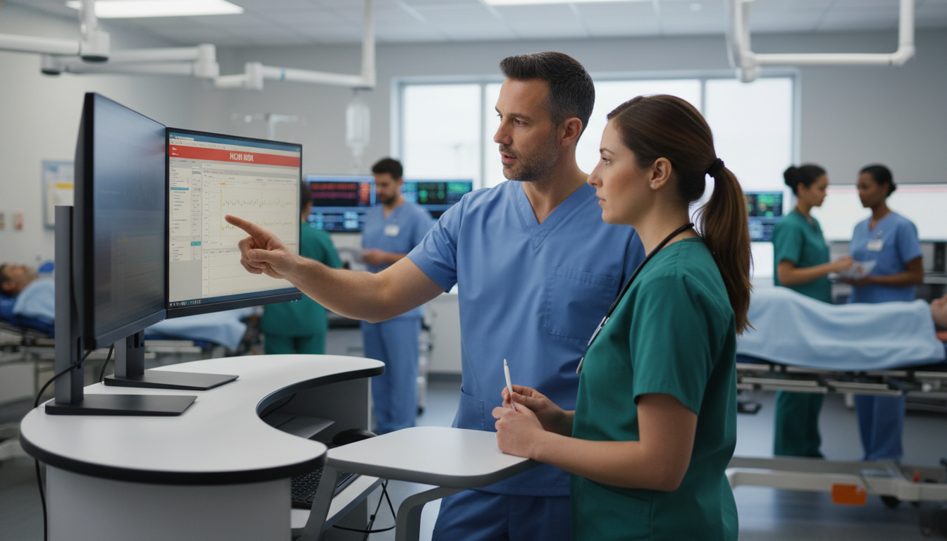 Emergency medicine attending mentoring a resident in the emergency department Emergency medicine attending mentoring a resident in the emergency department - emergency medicine residency for Addressing R