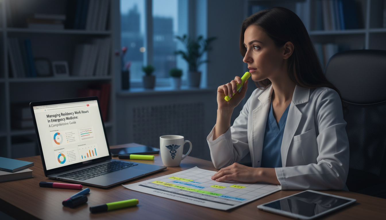 Emergency medicine resident night shift schedule planning Emergency medicine resident night shift schedule planning - emergency medicine residency for Managing Residency Work Hours in