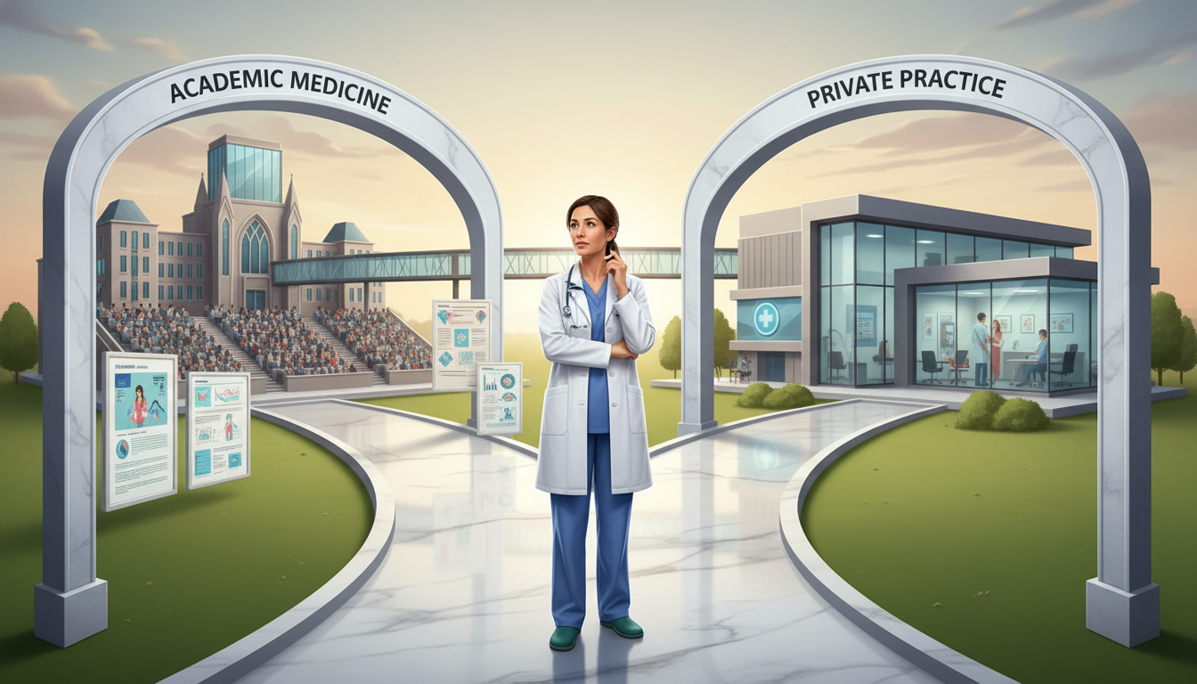 Choosing Between Academic and Private Practice in ENT: A Complete Guide