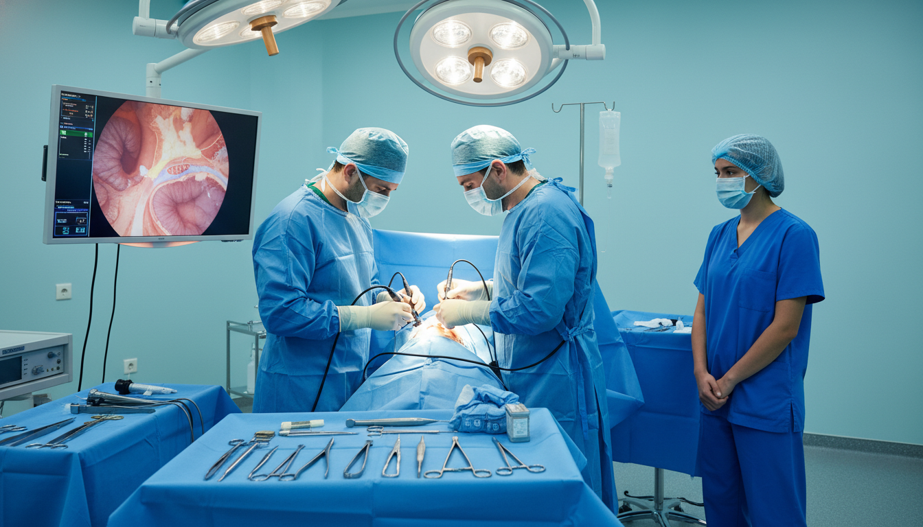 Medical student observing ENT surgery in operating room Medical student observing ENT surgery in operating room - ENT residency for Excelling in Clinical Rotations in Otolaryngology