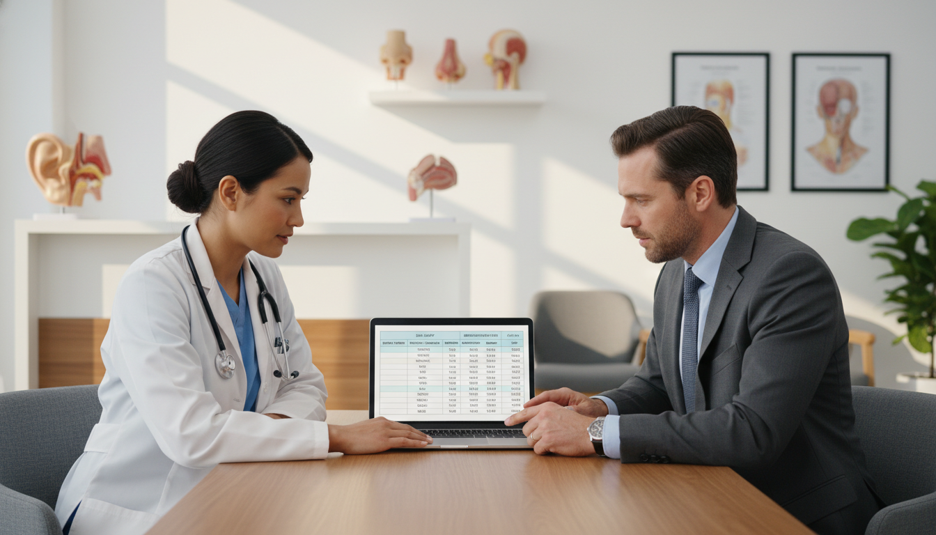 ENT physician negotiating salary and benefits with administrator ENT physician negotiating salary and benefits with administrator - ENT residency for Physician Contract Negotiation in Otolar