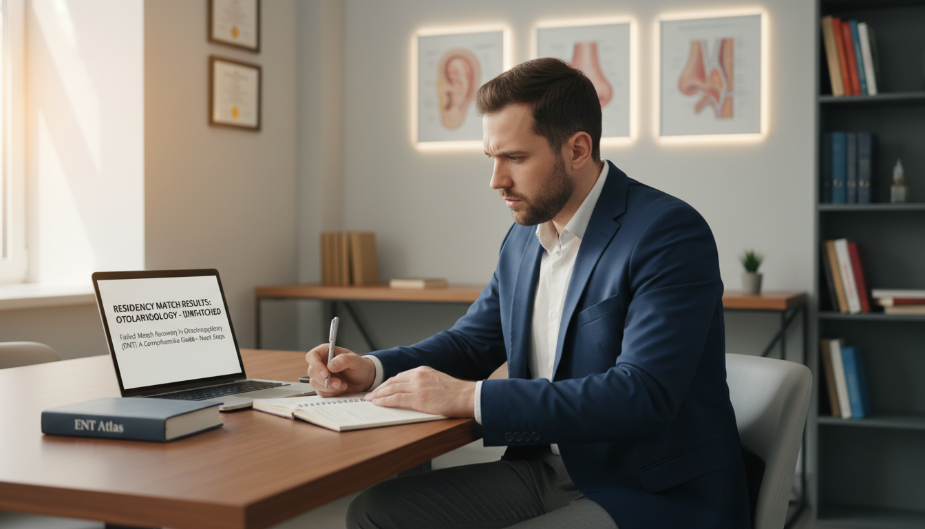 Your Guide to Recovering from a Failed ENT Residency Match