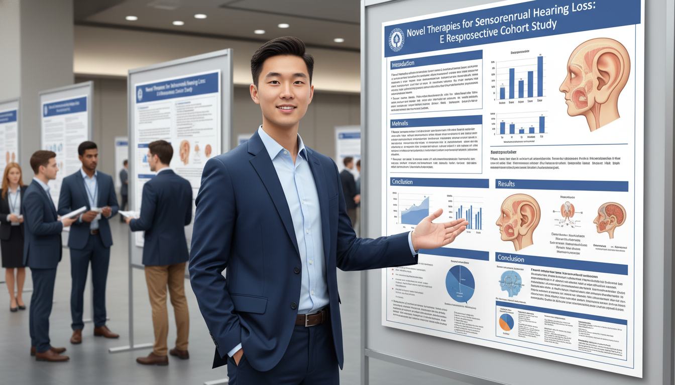 Unmatched ENT applicant presenting research at a conference Unmatched ENT applicant presenting research at a conference - ENT residency for Failed Match Recovery in Otolaryngology (ENT)