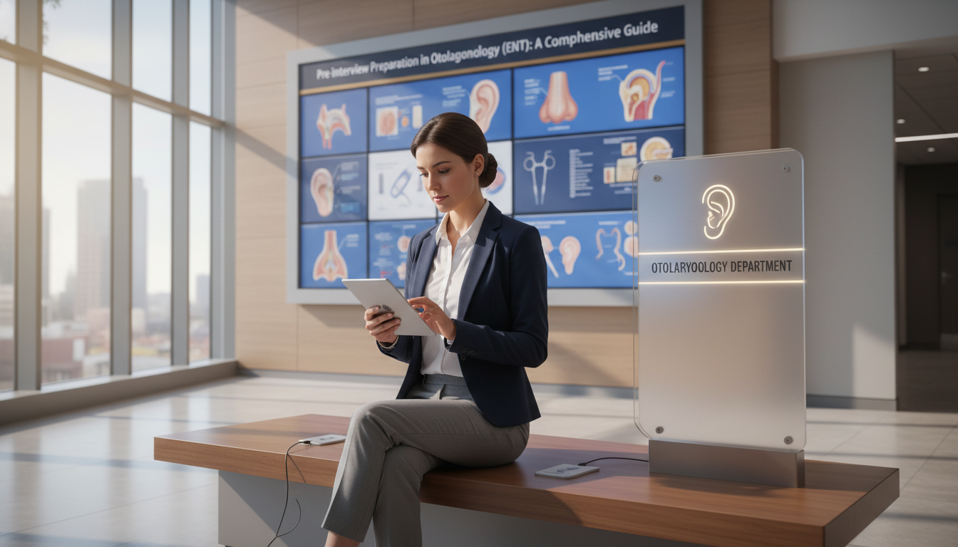 Essential Pre-Interview Preparation for ENT Residency Success