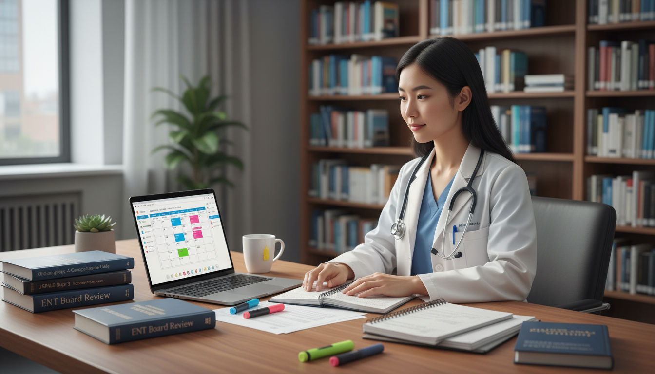 Otolaryngology resident planning USMLE Step 3 study schedule Otolaryngology resident planning USMLE Step 3 study schedule - ENT residency for USMLE Step 3 Preparation in Otolaryngology (