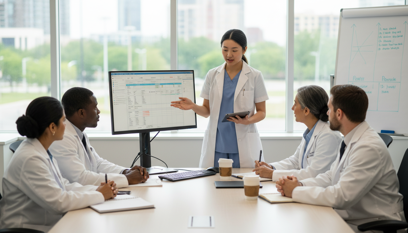 Medical student presenting during family medicine away rotation - family medicine residency for Away Rotation Strategy in Fam