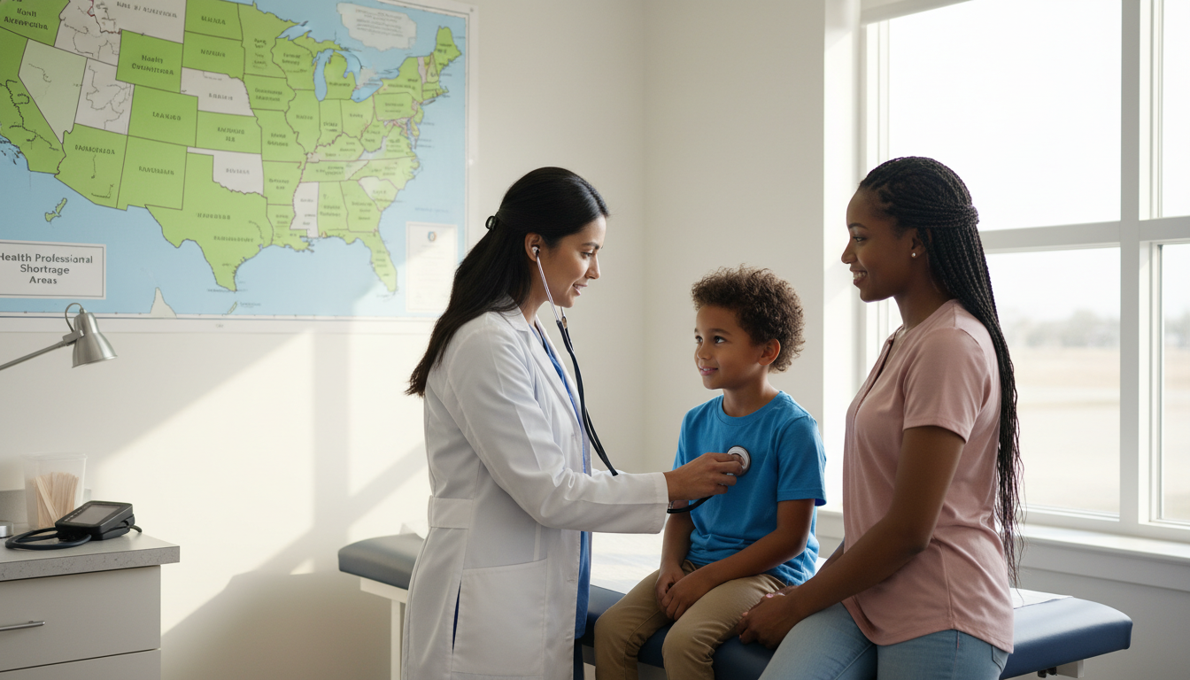 Family physician providing care in a rural underserved clinic Family physician providing care in a rural underserved clinic - family medicine residency for J-1 Waiver Strategies in Family