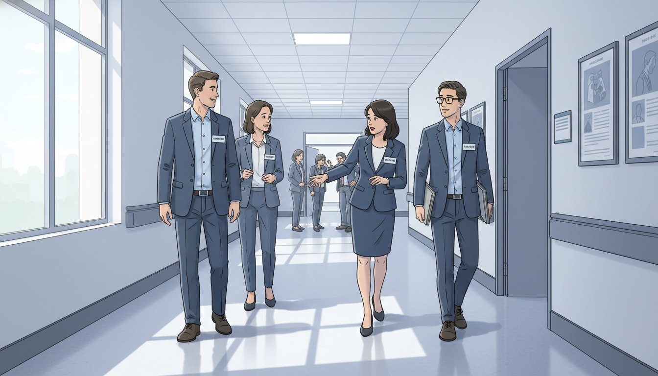 Family medicine residents discussing red flags during program tour Family medicine residents discussing red flags during program tour - family medicine residency for Identifying Malignant Prog