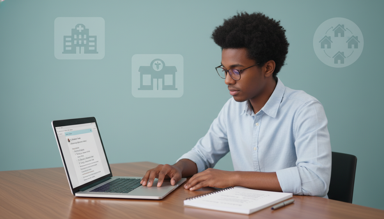 Medical student emailing and networking to find family medicine shadowing - family medicine residency for Medical Shadowing E