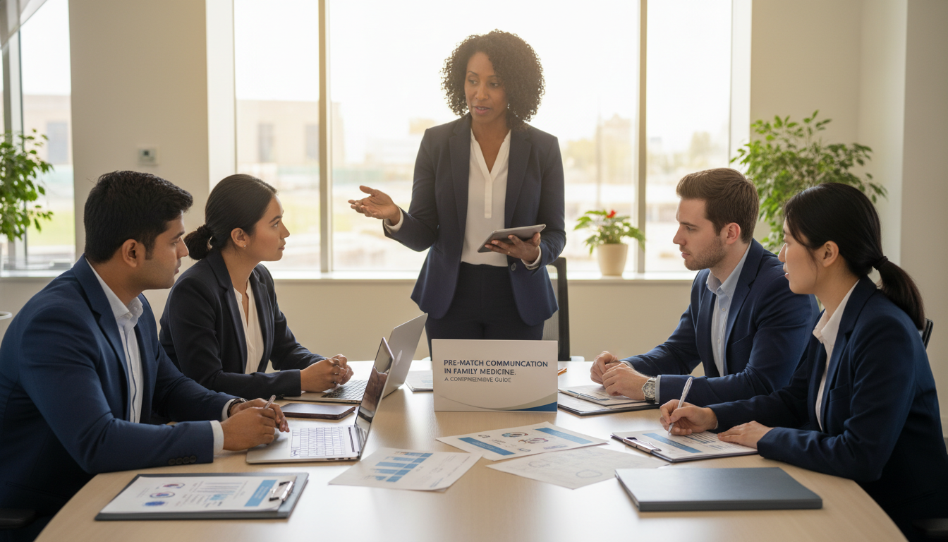 Mastering Pre-Match Communication in Family Medicine Residency: Your Guide