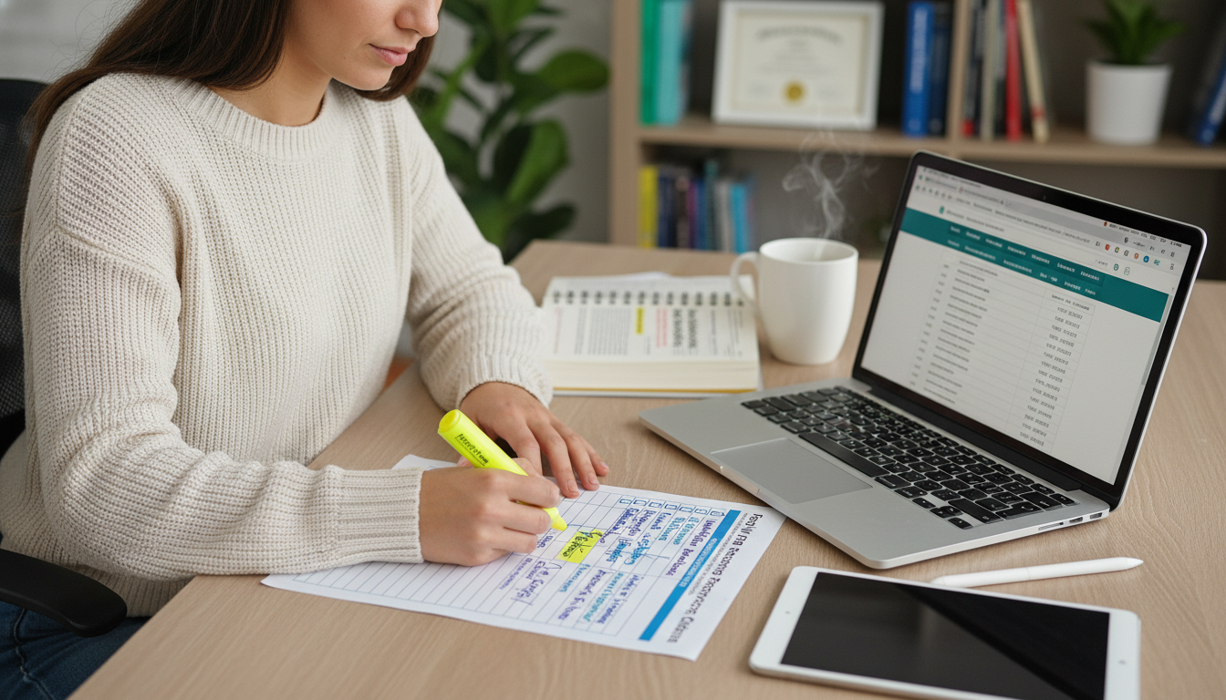 Medical student using a structured checklist to compare family medicine residency programs Medical student using a structured checklist to compare family medicine residency programs - family medicine residency for Ho