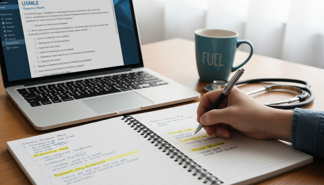 USMLE Step 2 CK question bank review and note-taking USMLE Step 2 CK question bank review and note-taking - family medicine residency for USMLE Step 2 CK Preparation in Family Me