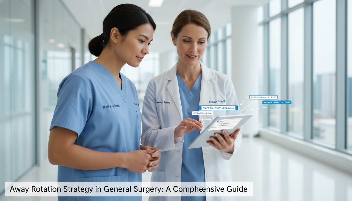 Maximizing Your Away Rotation Strategy for General Surgery Residency