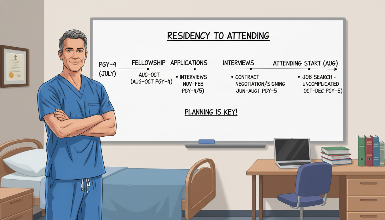 Job Search Timing in General Surgery: A Comprehensive Residency Guide