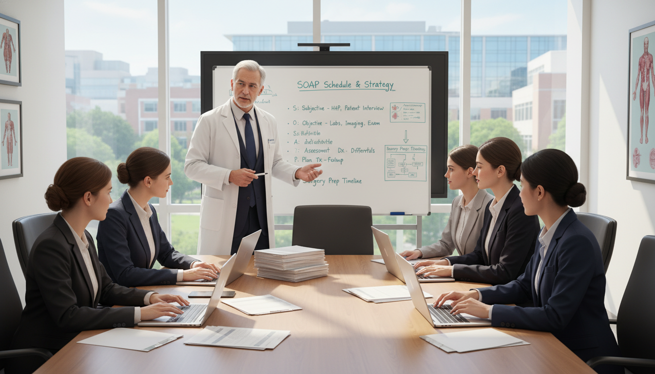 Mastering SOAP Preparation for General Surgery Residency Success