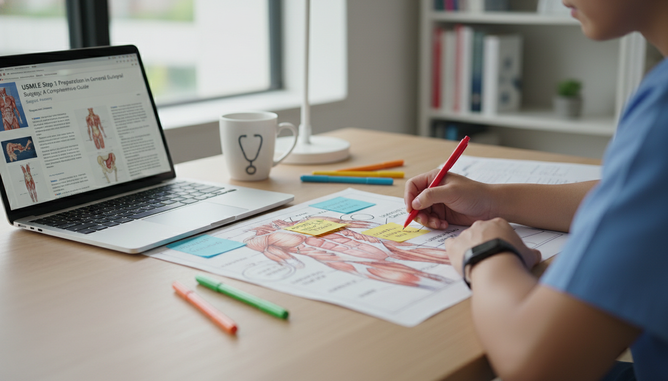 Diagram-focused study session linking anatomy and surgery Diagram-focused study session linking anatomy and surgery - general surgery residency for USMLE Step 1 Preparation in General