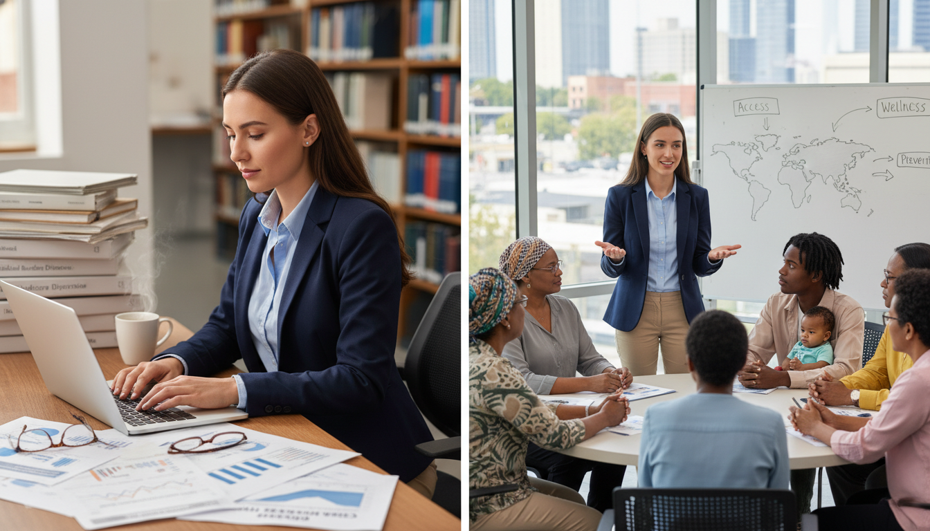 Medical graduate engaged in global health research and community work during gap year Medical graduate engaged in global health research and community work during gap year - global health residency track for Fai