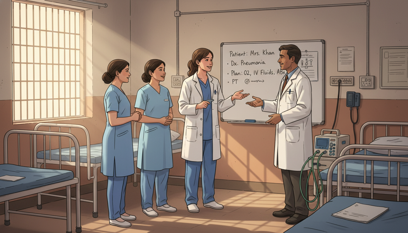 Medical resident working in a resource-limited hospital ward abroad - global health residency track for Common Interview Ques