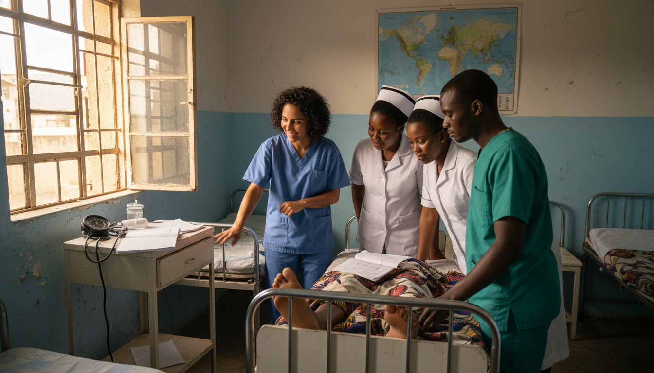 Physician working in a district hospital in a low-resource setting Physician working in a district hospital in a low-resource setting - global health residency track for Locum Tenens Opportuni