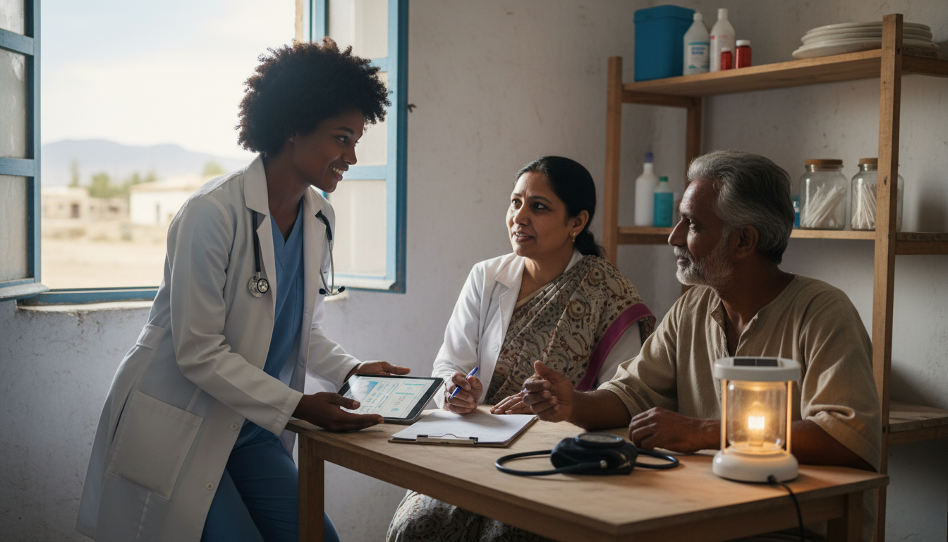 Resident physician engaged in global health work abroad - global health residency track for Pre-Interview Preparation in Glob