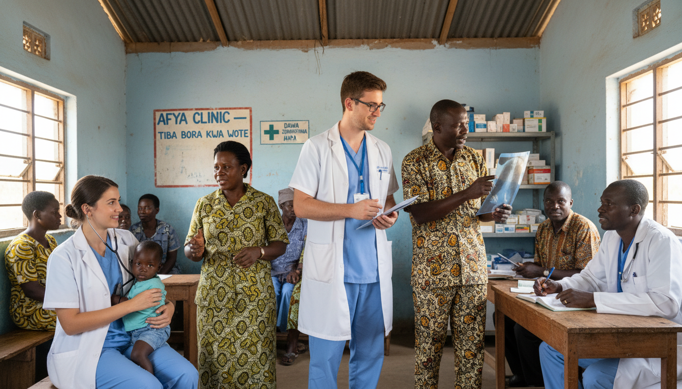 Residents participating in a global health clinical setting abroad - global health residency track for Pre-Match Communicatio