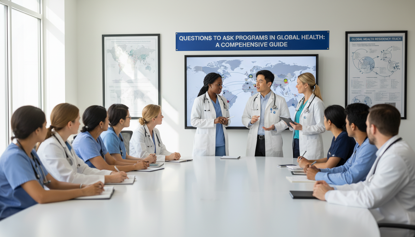 Essential Questions to Ask Global Health Residency Programs: A Guide