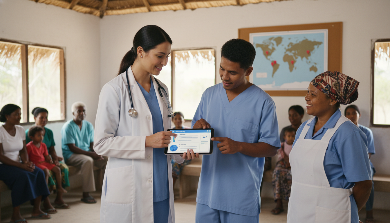 Global health resident applying USMLE Step 3 knowledge abroad - global health residency track for USMLE Step 3 Preparation in