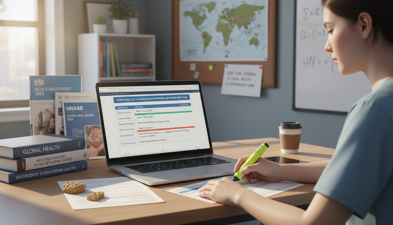 Medical student planning Step 2 CK study strategy with global health focus Medical student planning Step 2 CK study strategy with global health focus - global health residency track for Step Score Str