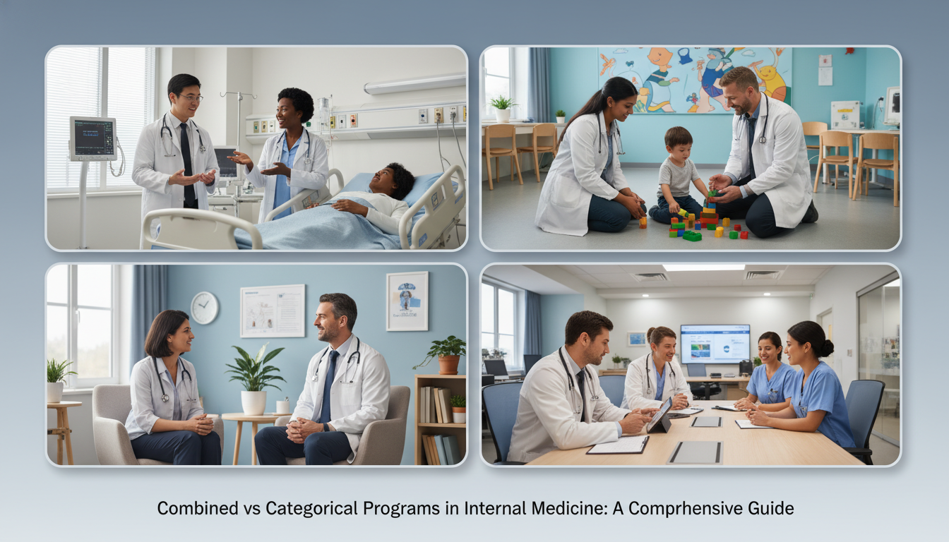 Attending physicians in different internal medicine and combined specialty roles Attending physicians in different internal medicine and combined specialty roles - internal medicine residency for Combined v