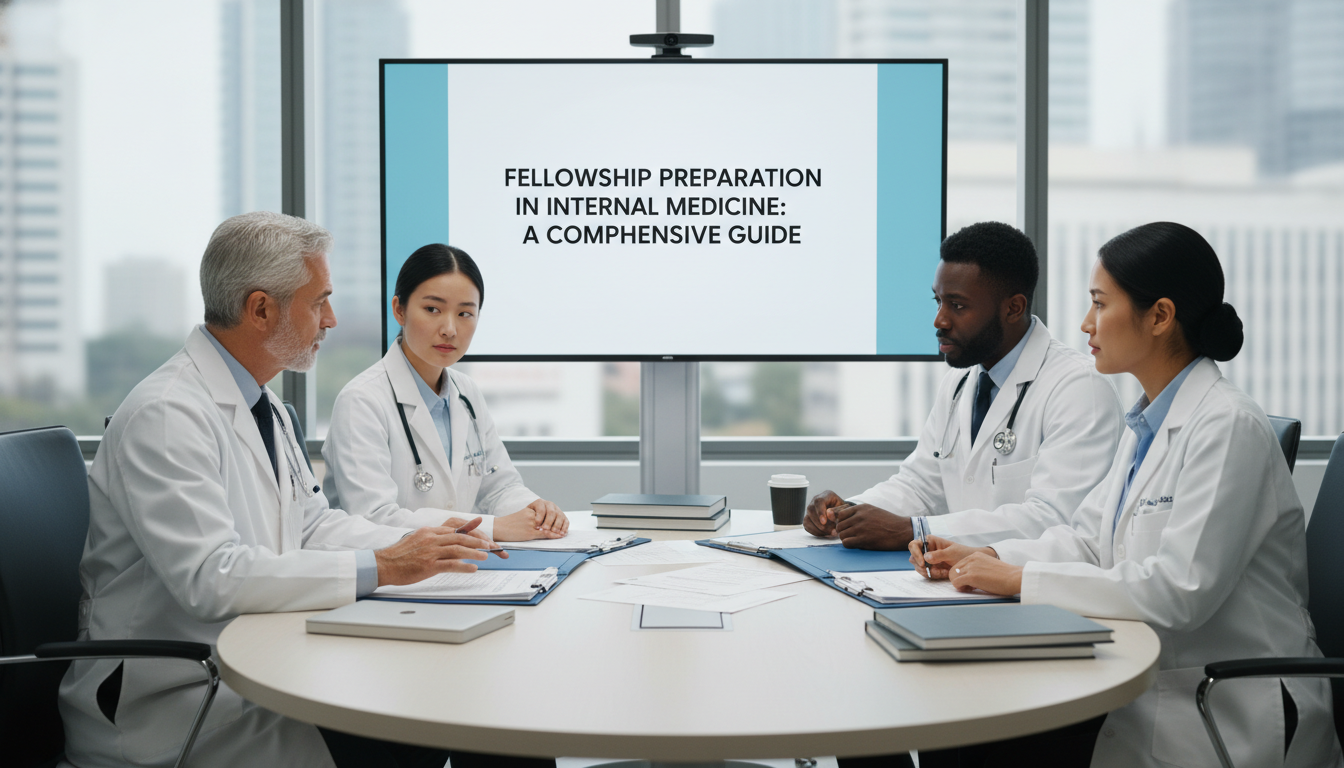 Mastering Fellowship Preparation: A Comprehensive Guide for Internal Medicine Residents