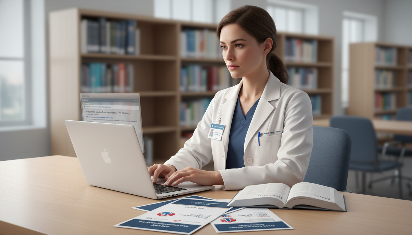 Internal medicine residency applicant drafting a letter of intent Internal medicine residency applicant drafting a letter of intent - internal medicine residency for Pre-Match Communication i