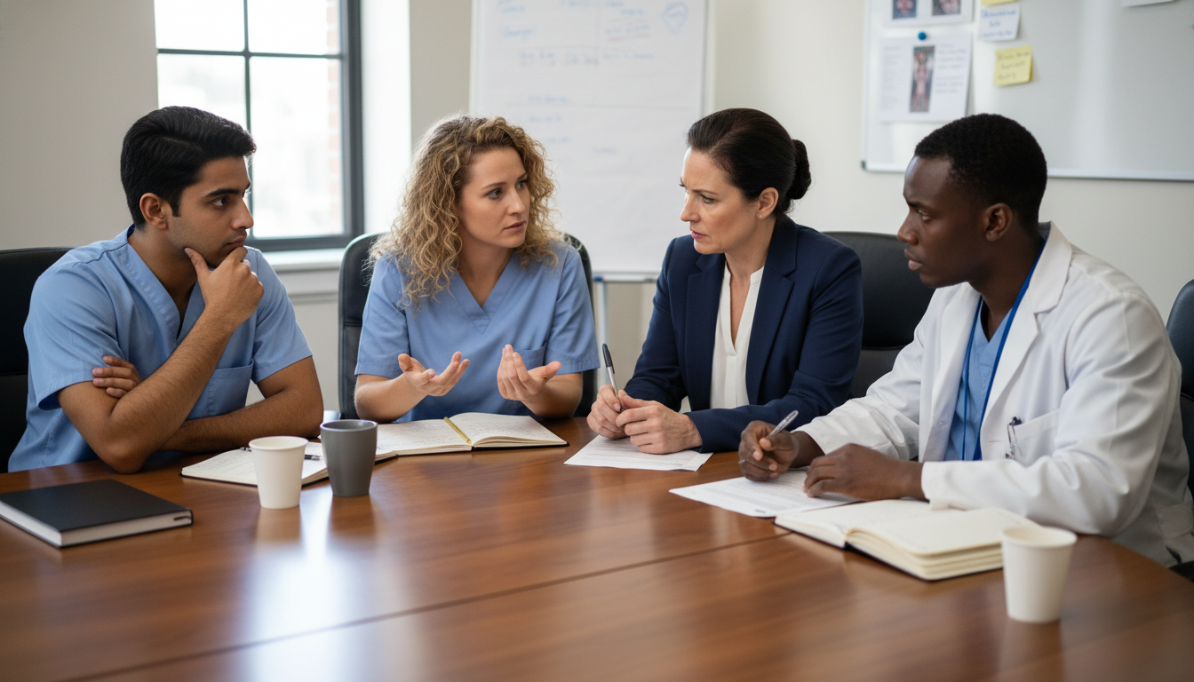 Internal medicine residents and program director in candid discussion Internal medicine residents and program director in candid discussion - internal medicine residency for Resident Turnover War