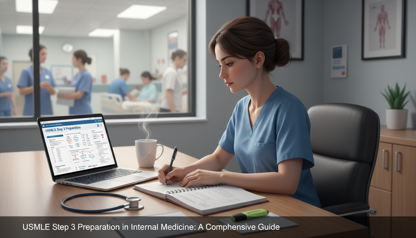 Mastering USMLE Step 3: A Comprehensive Guide for Internal Medicine Residents