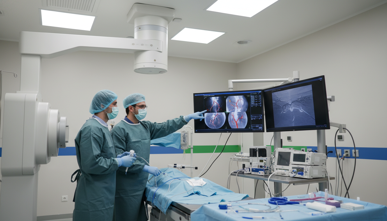 Medical student assisting in interventional radiology procedure Medical student assisting in interventional radiology procedure - interventional radiology residency for Away Rotation Strate