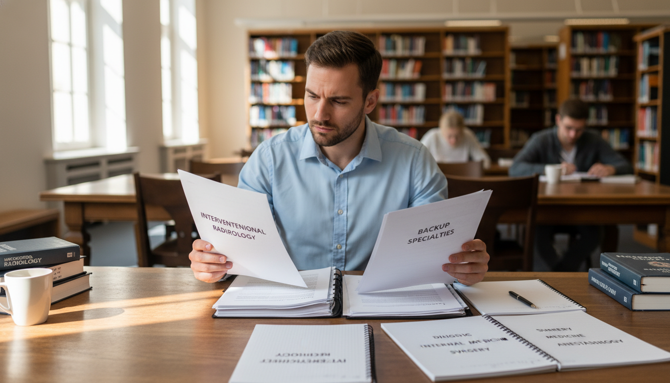 Medical student comparing interventional radiology and backup specialties Medical student comparing interventional radiology and backup specialties - interventional radiology residency for Backup Spe
