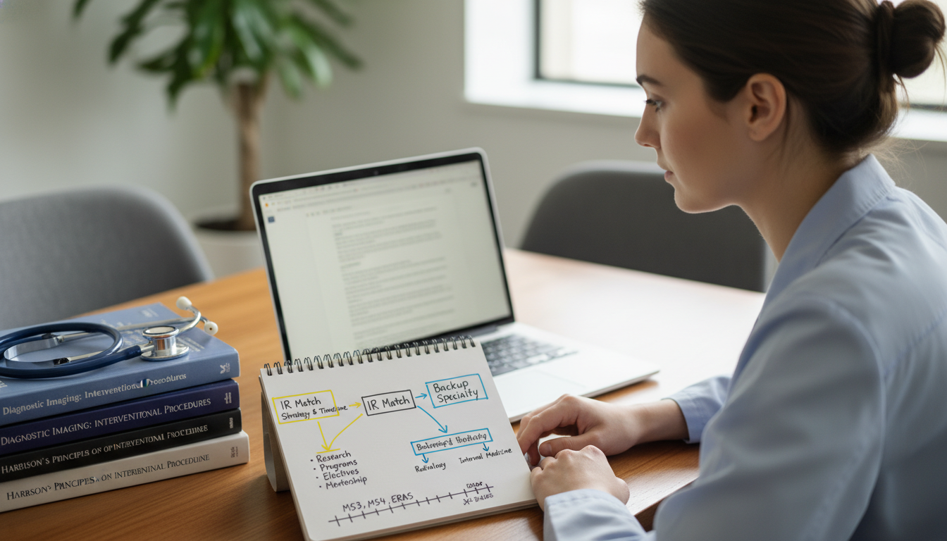 Resident planning a dual application strategy for IR and backup specialties Resident planning a dual application strategy for IR and backup specialties - interventional radiology residency for Backup S