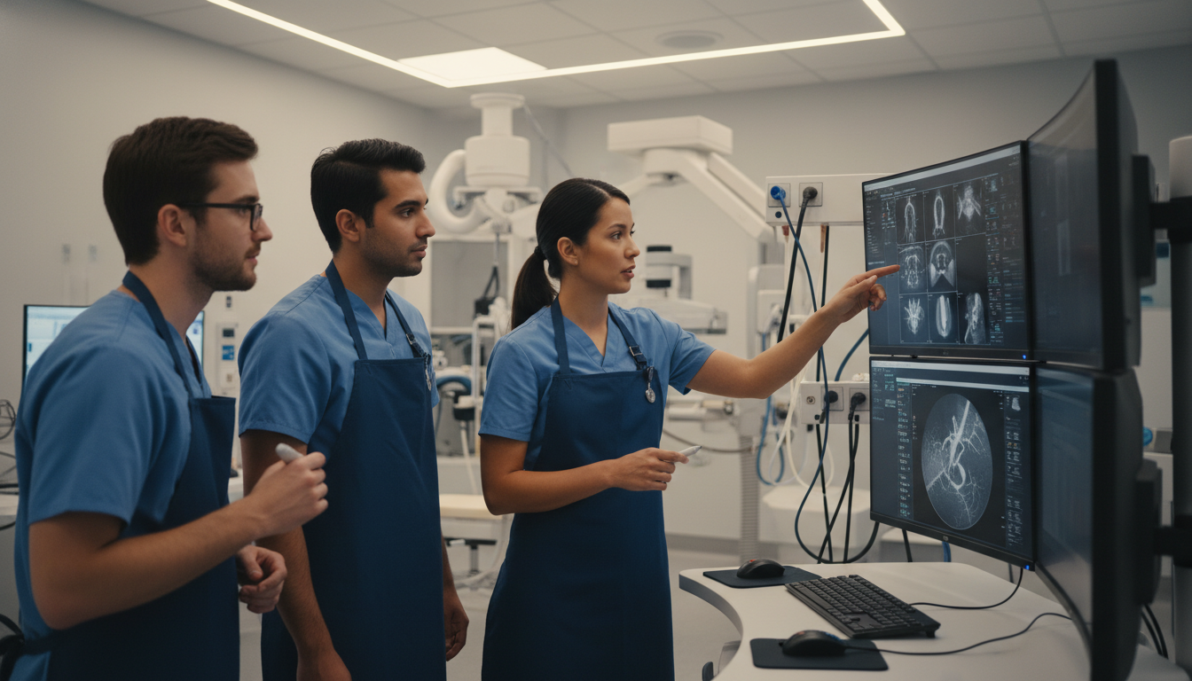 Interventional radiology resident team discussion - interventional radiology residency for Residency Burnout Prevention in In