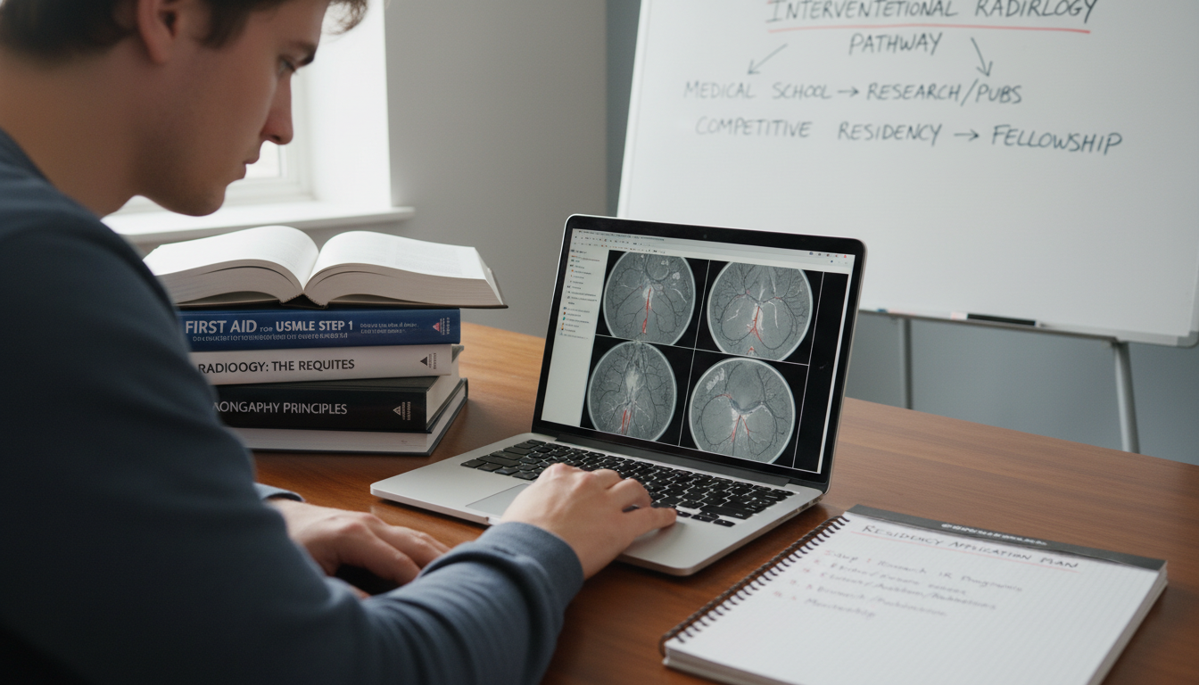 Medical student planning interventional radiology residency application - interventional radiology residency for Low Step Sco