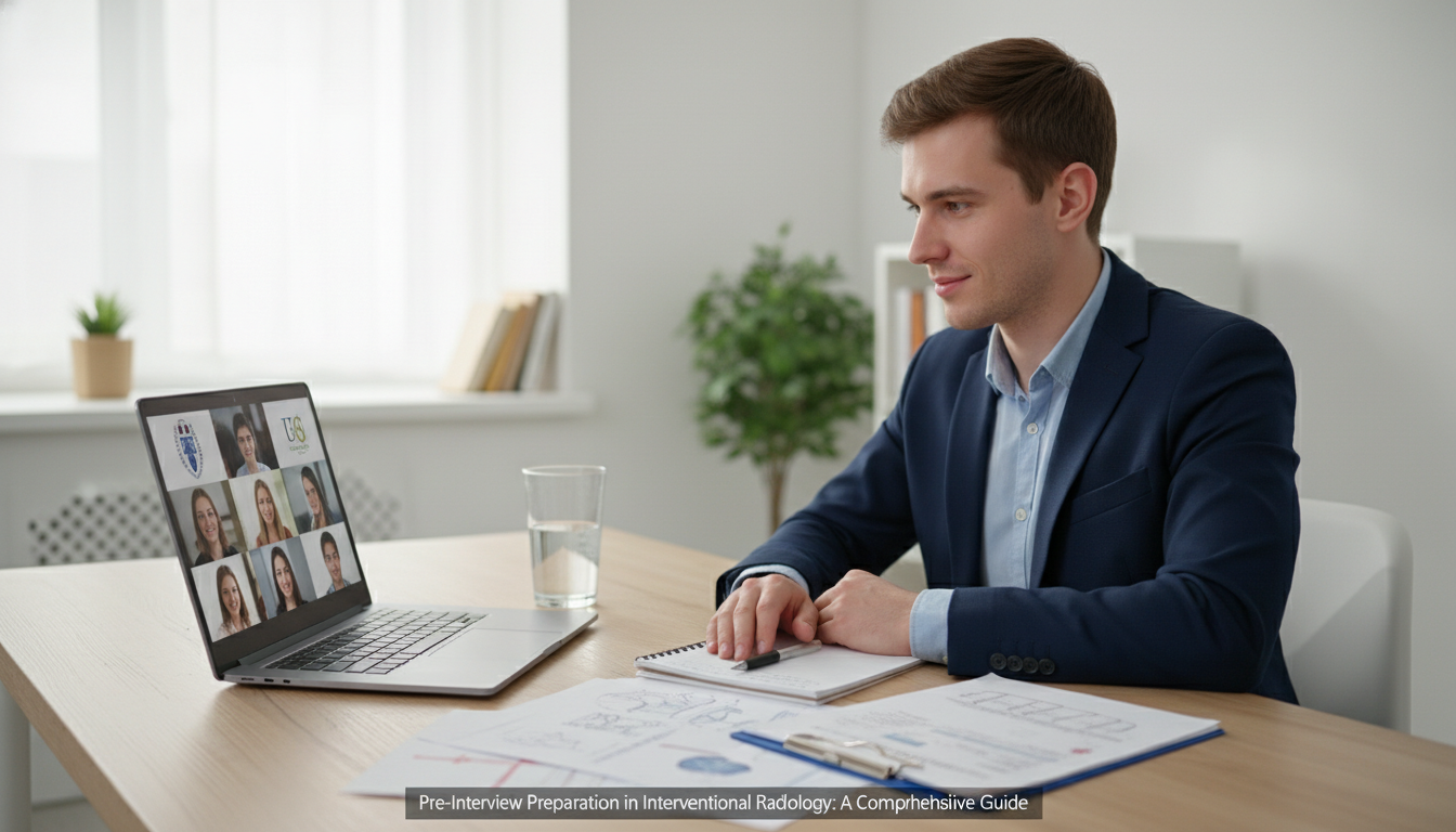 Virtual residency interview for interventional radiology - interventional radiology residency for Pre-Interview Preparation i
