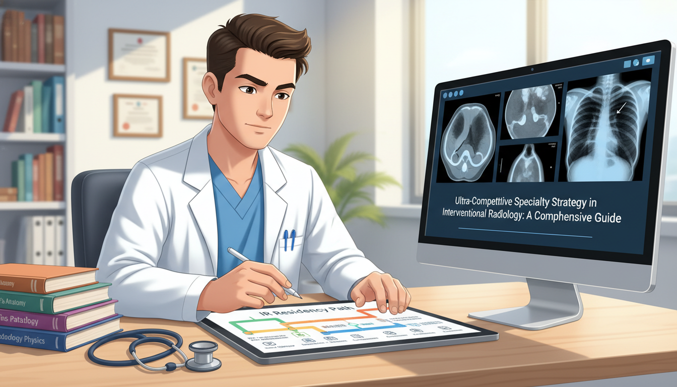 Medical student roadmap for interventional radiology career planning - interventional radiology residency for Ultra-Competiti