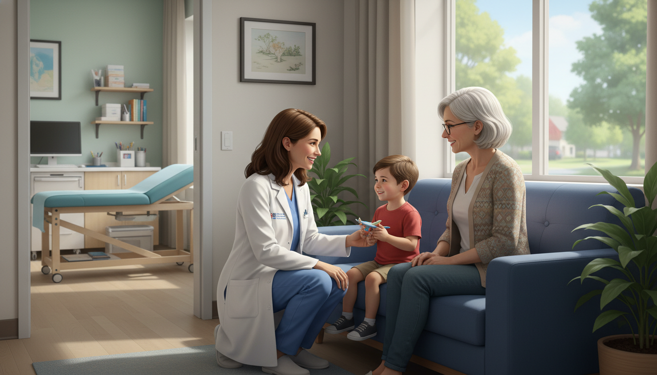 Med-Peds physician in a community private practice clinic Med-Peds physician in a community private practice clinic - med peds residency for Academic vs Private Practice in Medicine-P