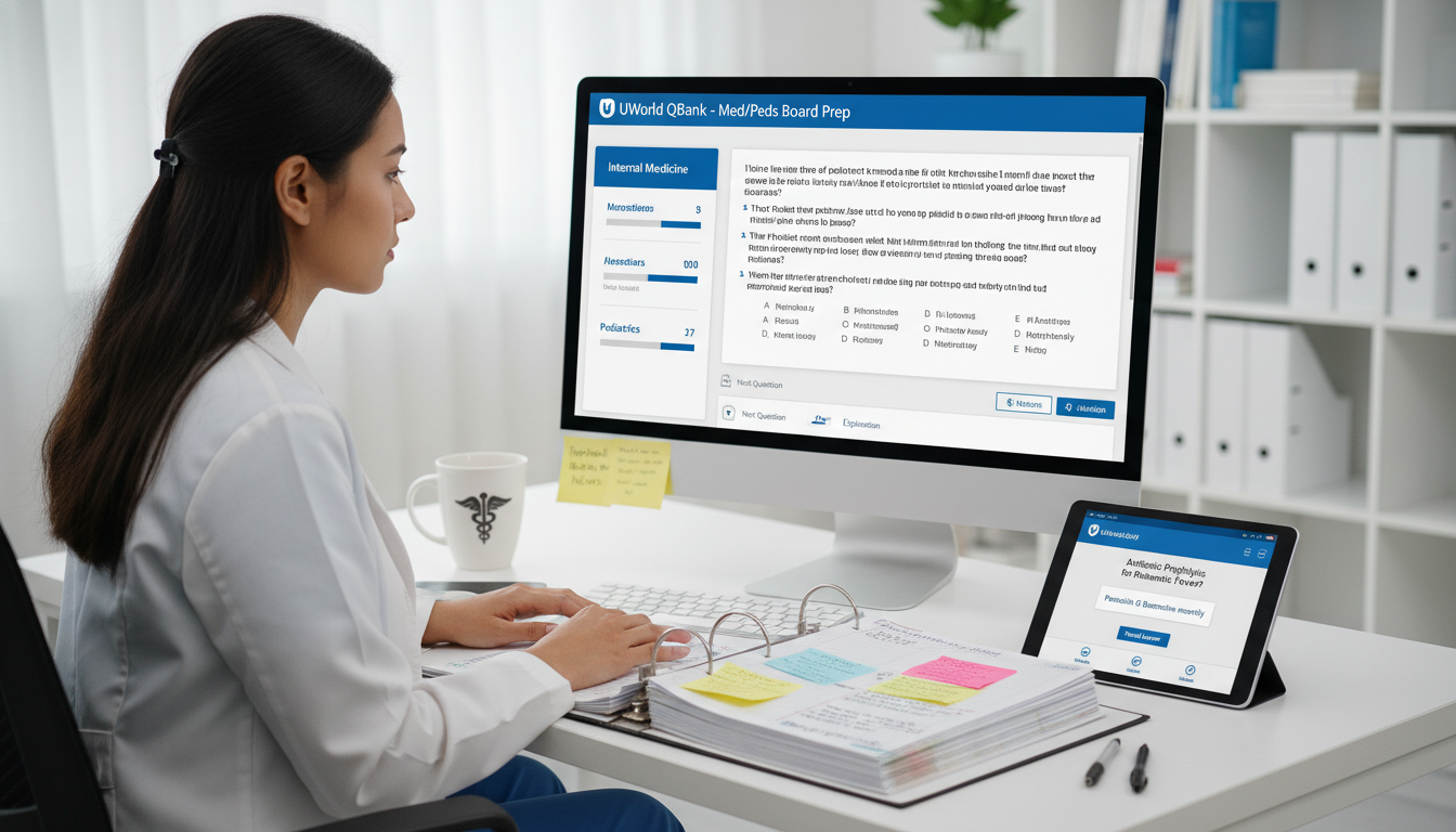 Medicine-Pediatrics Resident Using Question Banks for Board Prep Medicine-Pediatrics Resident Using Question Banks for Board Prep - med peds residency for Board Exam Study Resources in Medic