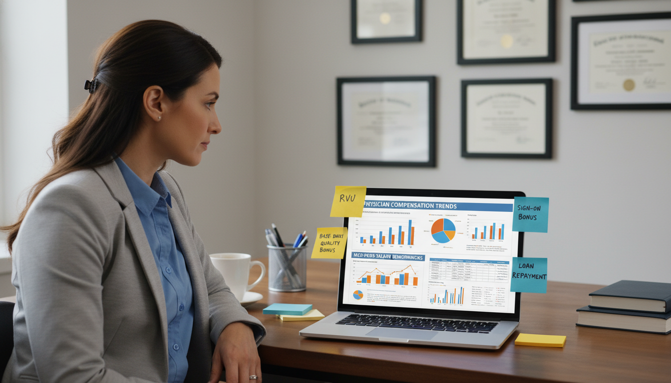 Med-Peds physician comparing compensation benchmarks Med-Peds physician comparing compensation benchmarks - med peds residency for Physician Contract Negotiation in Medicine-Pedi