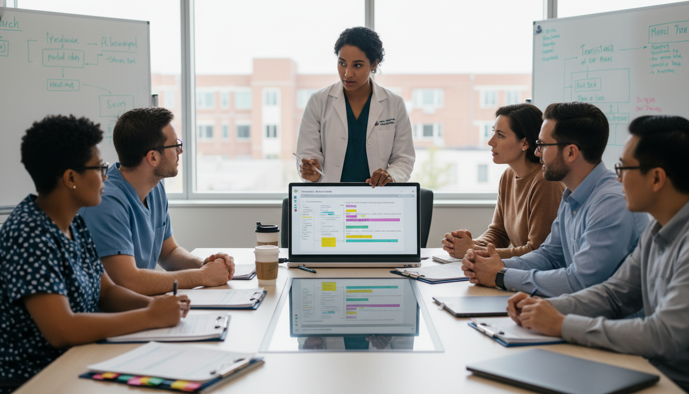 Medicine-Pediatrics Resident Leading Interdisciplinary Team Conference - med peds residency for Common Interview Questions in