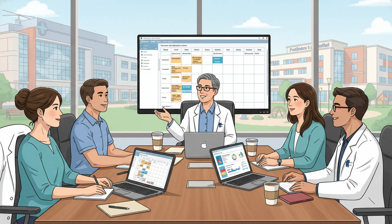 Medicine-Pediatrics residents meeting with program leadership Medicine-Pediatrics residents meeting with program leadership - med peds residency for Resident Turnover Warning Signs in Med