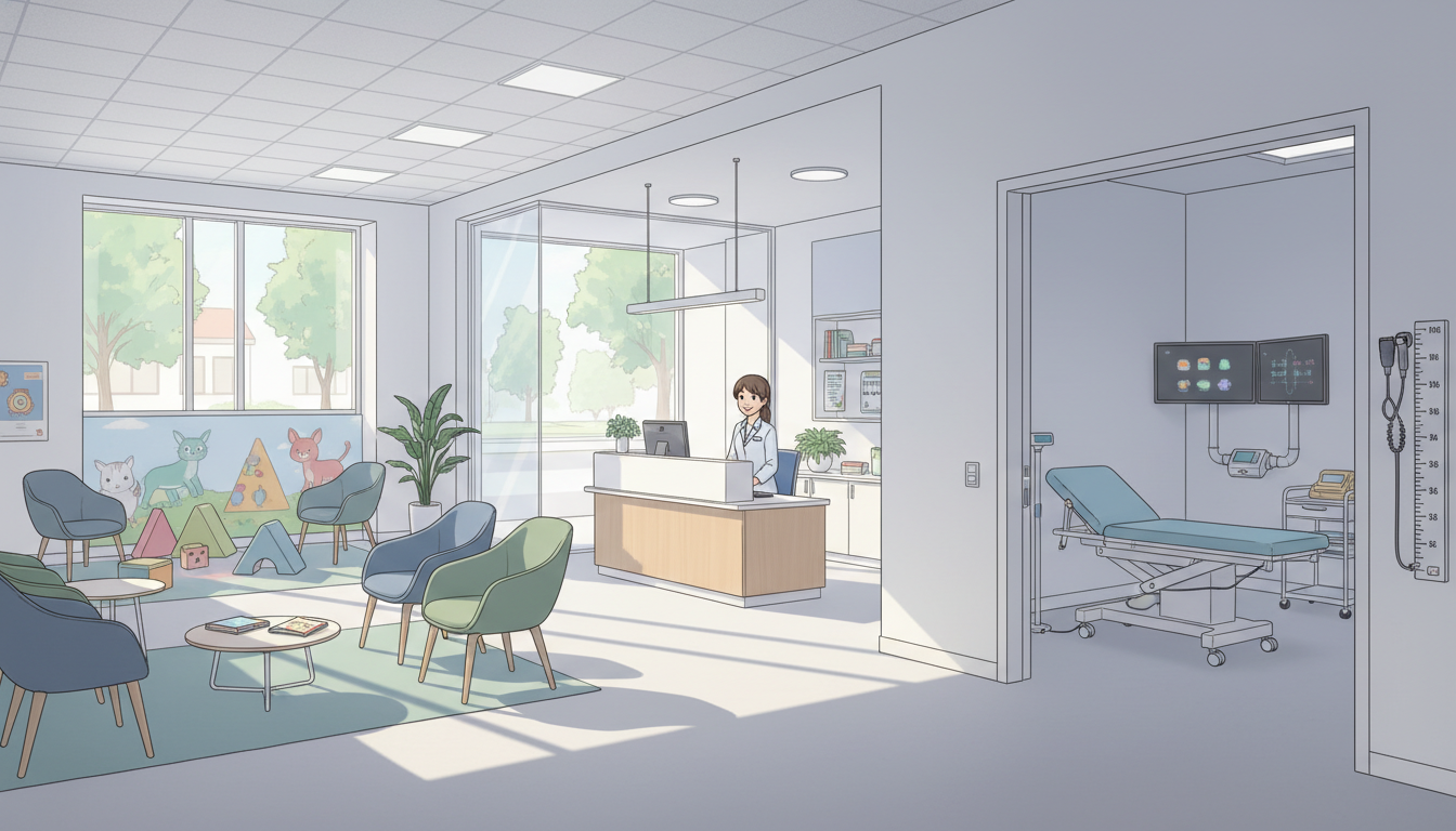 Startup Med-Peds private practice office space with exam room and waiting area Startup Med-Peds private practice office space with exam room and waiting area - med peds residency for Starting a Private Pr